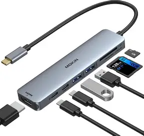 USB-C Hub 7-in-1 Adapter